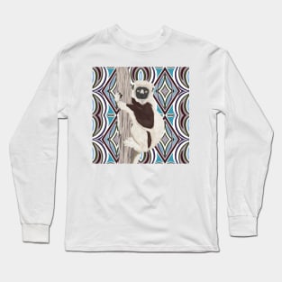 Sifaka Lemur | Cute Lemur | Lemur Lover Gift Long Sleeve T-Shirt